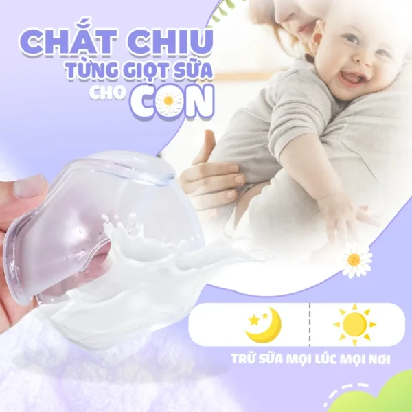 Phễu hứng sữa chống tràn