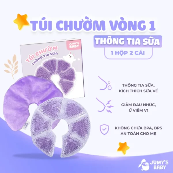 Túi chườm thông tia sữa