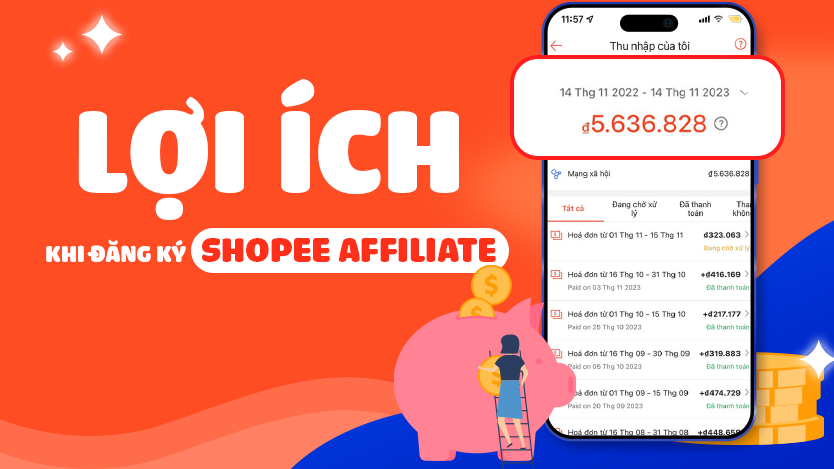 Lợi Ích Khi Tham Gia Shopee Affiliate