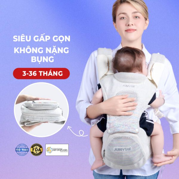 địu ngồi gấp gọn jumysie