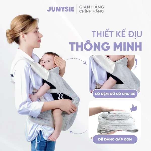 địu ngồi gấp gọn jumysie