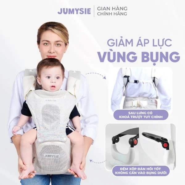 địu ngồi gấp gọn jumysie