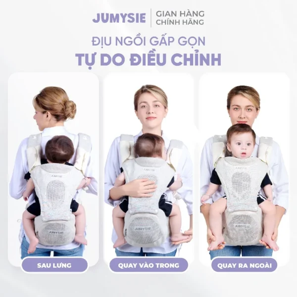 địu ngồi gấp gọn jumysie