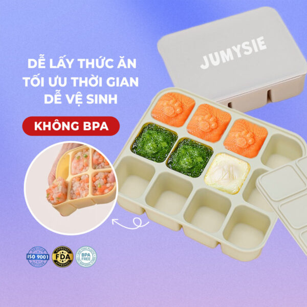 khay trữ đông đồ ăn dặm jumysie