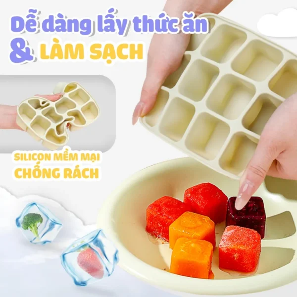 khay trữ đông đồ ăn dặm