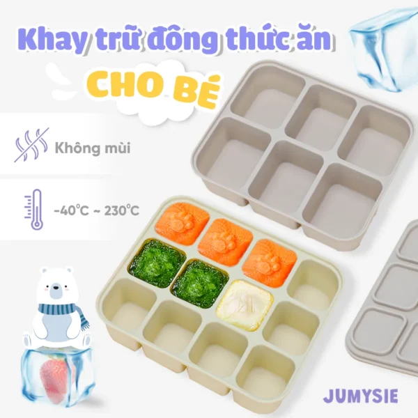 khay trữ đông đồ ăn dặm